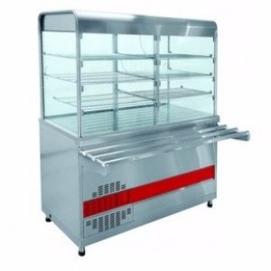 Прилавок-витрина холодильный Abat Аста ПВВ(Н)-70КМ-С-01-ОК